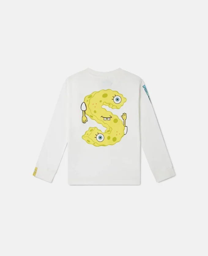 T-shirt à manches longues graphique SpongeBob T-shirt à manches longues graphique SpongeBob