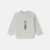 T-shirt à manches longues imprimé graphique Ice Cream T-shirt à manches longues imprimé graphique Ice Cream