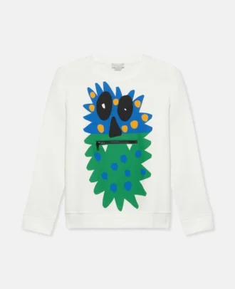 T-shirt à manches longues Monster Motif