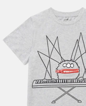 T-shirt à motif araignée