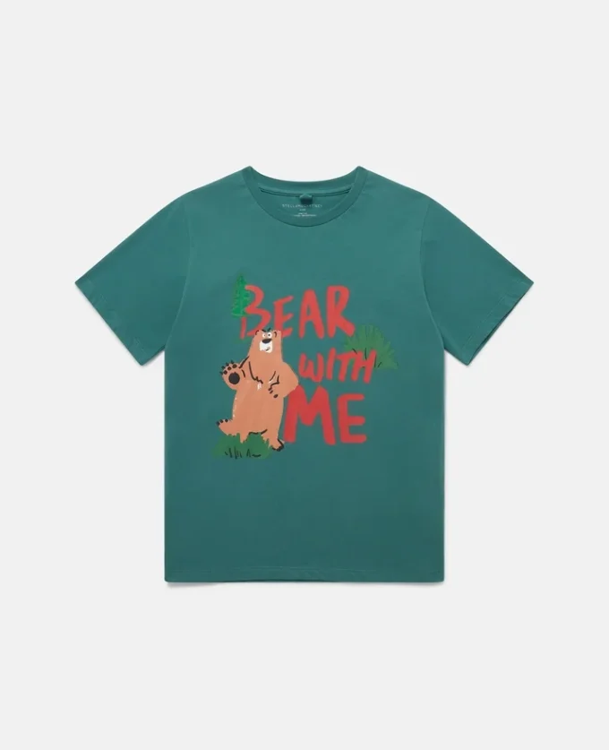 T-shirt à motif « Bear With Me » T-shirt à motif « Bear With Me »