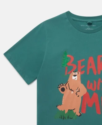 T-shirt à motif « Bear With Me »