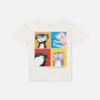 T-shirt à motif chat