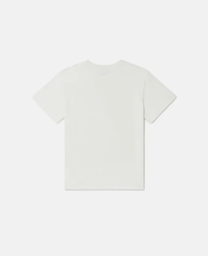 T-shirt à motif chat
