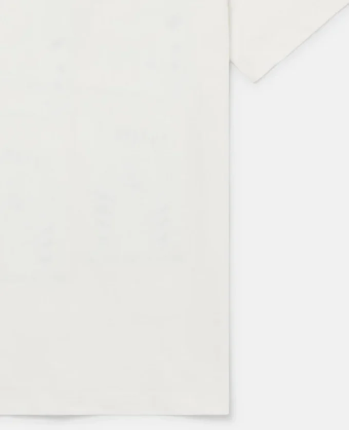 T-shirt à motif chat
