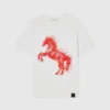 T-shirt à motif cheval peint à l’aérographe T-shirt à motif cheval peint à l’aérographe