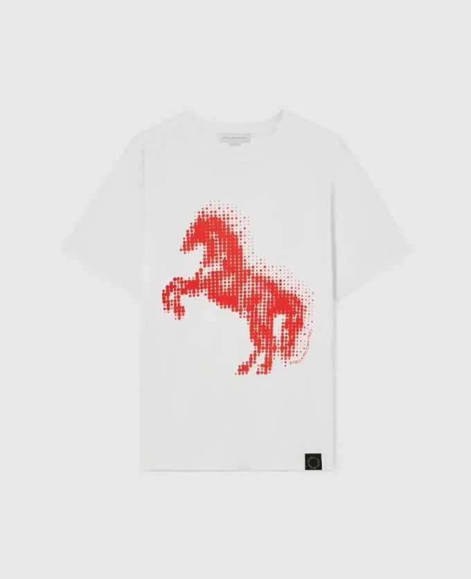 T-shirt à motif cheval peint à l’aérographe T-shirt à motif cheval peint à l’aérographe