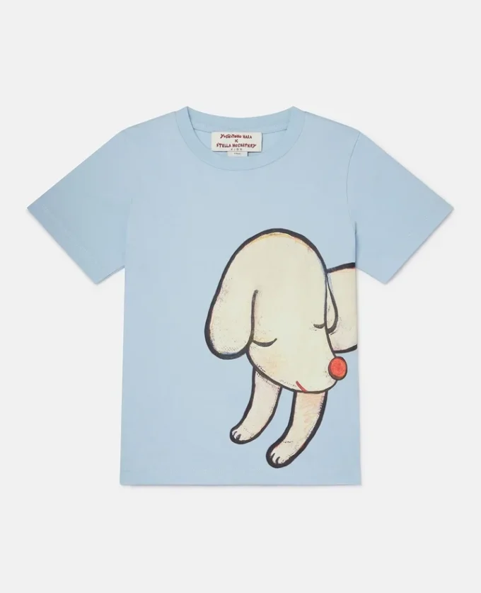 T-shirt à motif chiot solitaire T-shirt à motif chiot solitaire