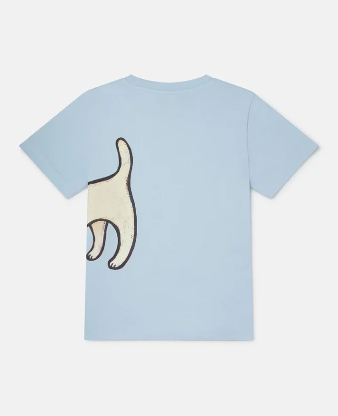 T-shirt à motif chiot solitaire T-shirt à motif chiot solitaire