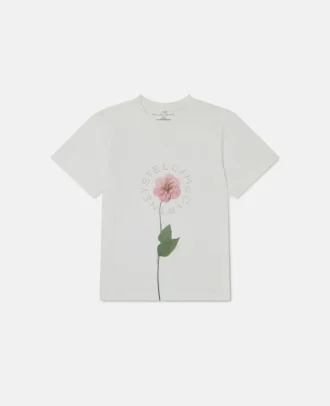 T-shirt à motif floral