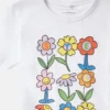 T-shirt à motif floral T-shirt à motif floral