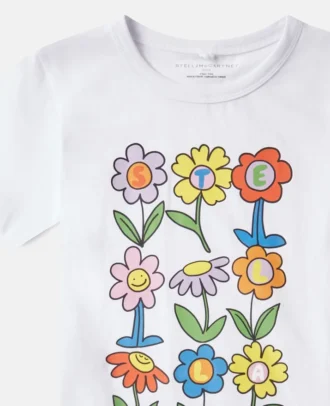 T-shirt à motif floral