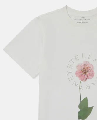 T-shirt à motif floral