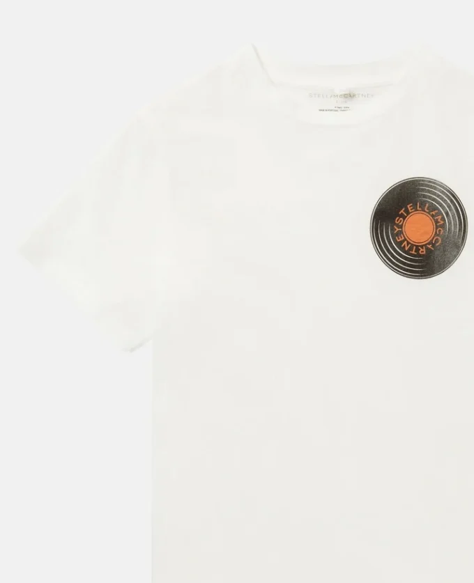 T-shirt à motif graphique en vinyle T-shirt à motif graphique en vinyle