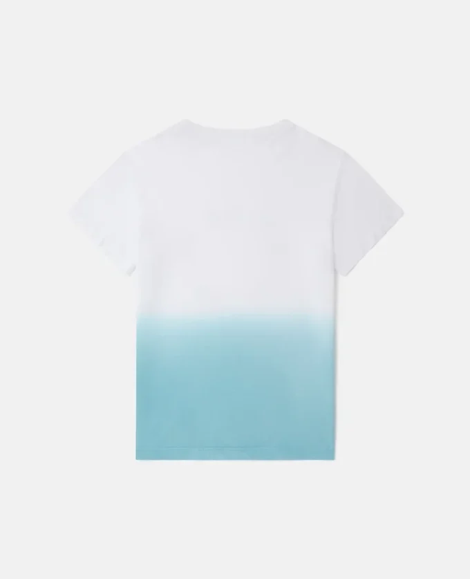T-shirt ombré avec logo médaillon T-shirt ombré avec logo médaillon