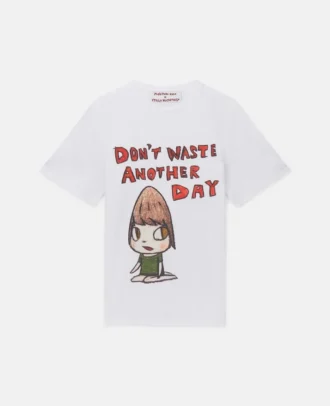 T-shirt oversize avec slogan « Don&rsquo;t Waste Another Day »