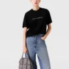 T-shirt oversize en coton avec logo