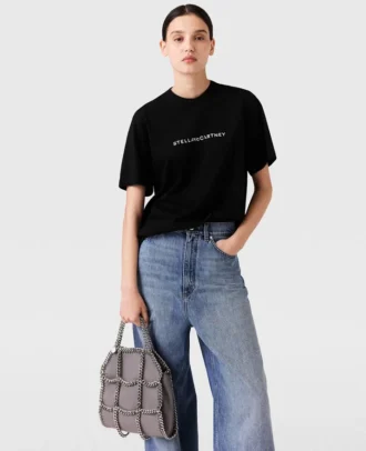 T-shirt oversize en coton avec logo