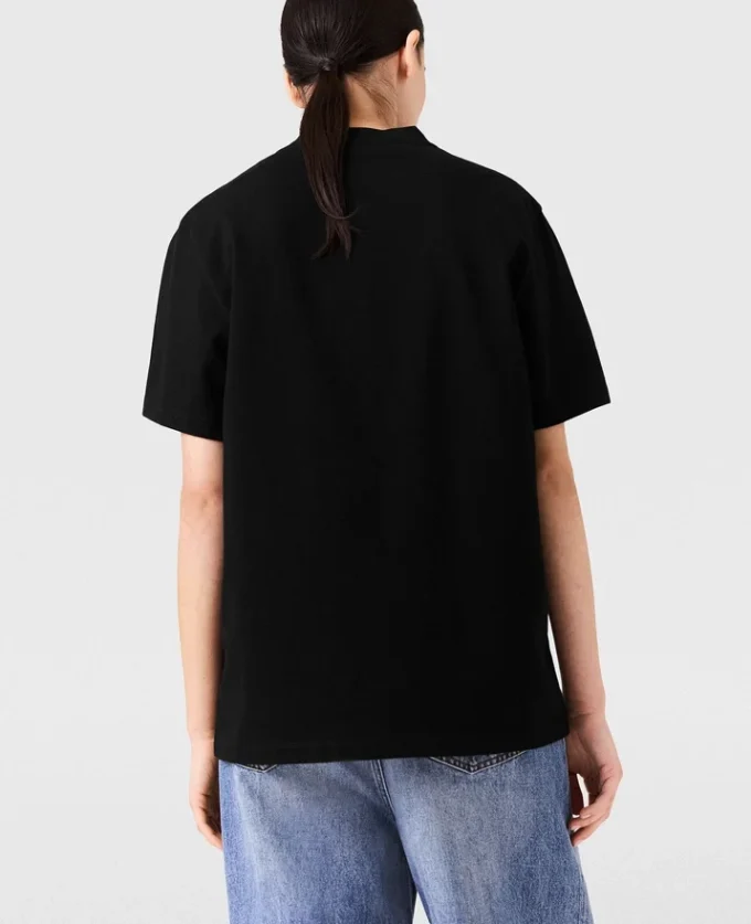 T-shirt oversize en coton avec logo