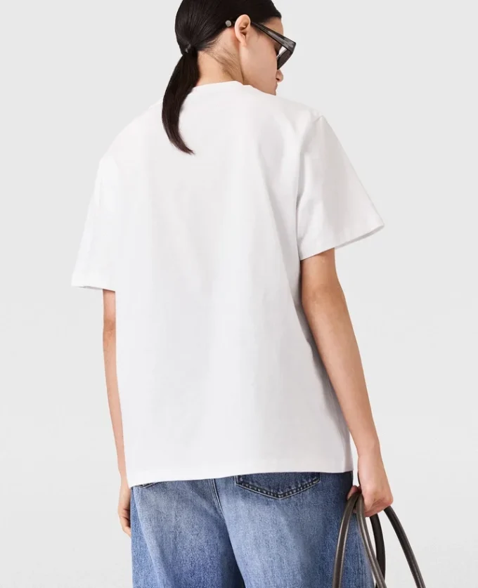 T-shirt oversize en coton avec logo