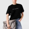 T-shirt oversize en coton avec logo