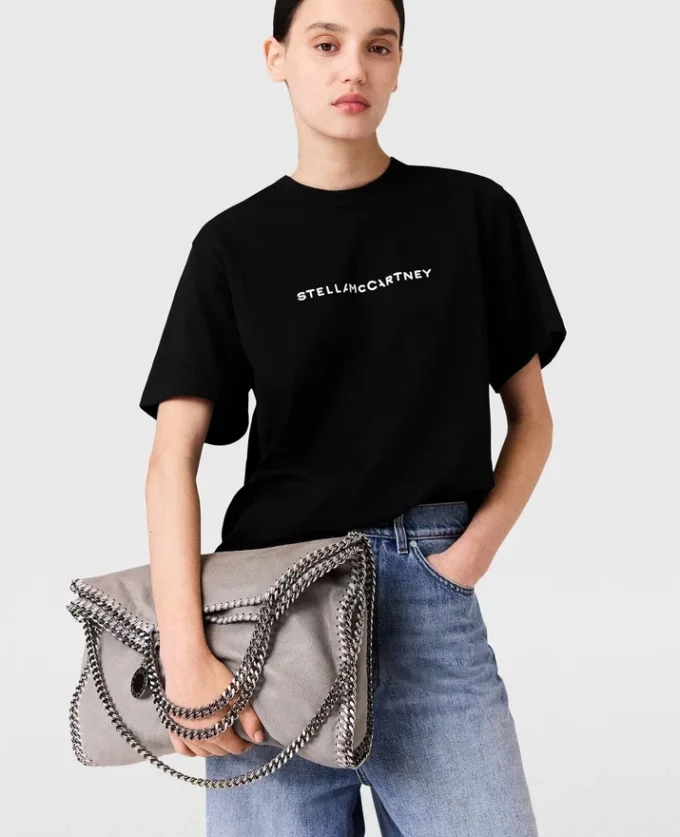 T-shirt oversize en coton avec logo