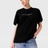 T-shirt oversize en coton avec logo