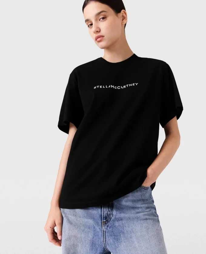 T-shirt oversize en coton avec logo