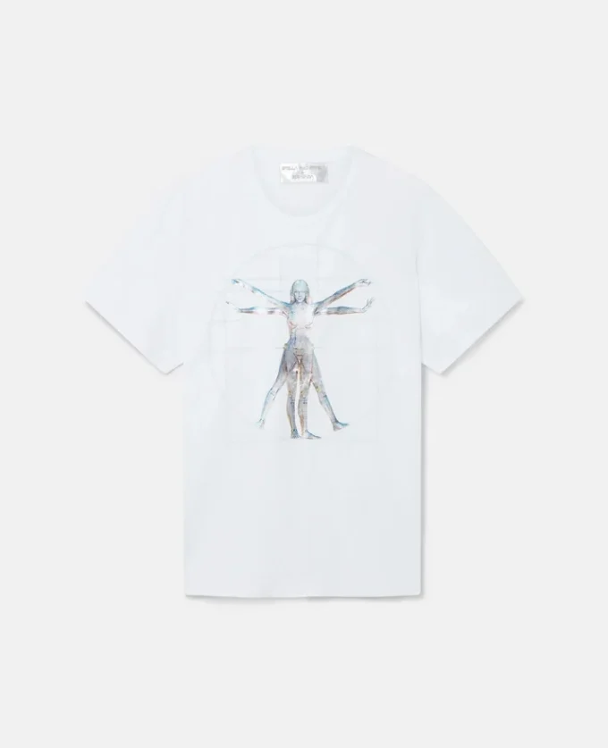 T-shirt oversize en coton biologique Vitruvian Woman T-shirt oversize en coton biologique Vitruvian Woman