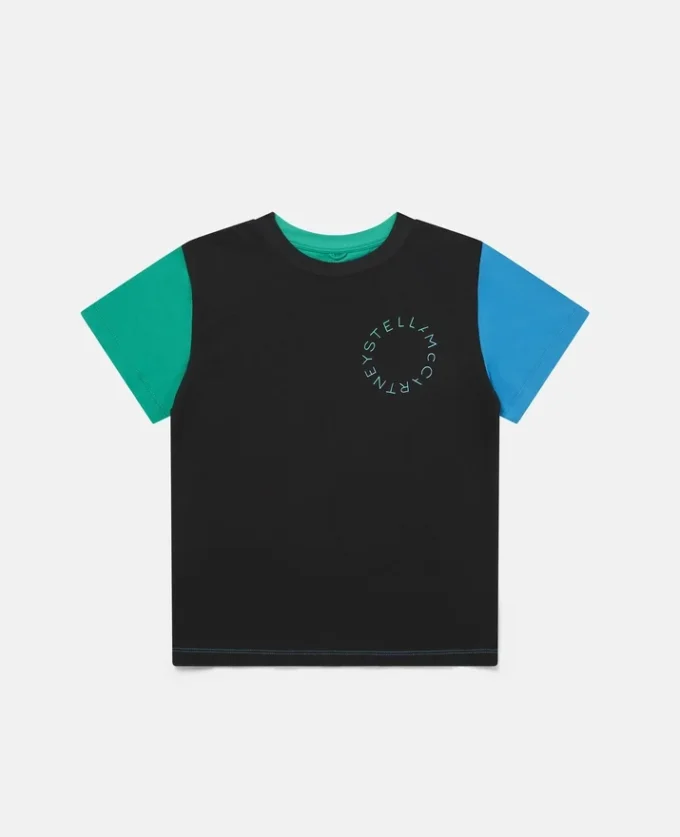 T-shirt oversize en coton color block T-shirt oversize en coton color block