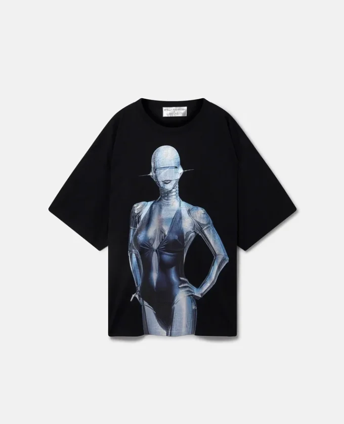 T-shirt oversize Sexy Robot en coton biologique T-shirt oversize Sexy Robot en coton biologique