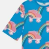 T-shirt Rollerskate Rainbow Print