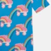 T-shirt Rollerskate Rainbow Print