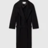 Trench-coat ceinturé avec boucle ton sur ton Trench-coat ceinturé avec boucle ton sur ton