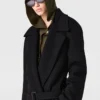 Trench-coat ceinturé avec boucle ton sur ton Trench-coat ceinturé avec boucle ton sur ton