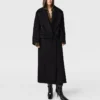 Trench-coat ceinturé avec boucle ton sur ton Trench-coat ceinturé avec boucle ton sur ton