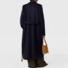 Trench-coat croisé à ceinture Trench-coat croisé à ceinture