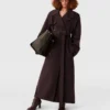 Trench-coat double face à ceinture Trench-coat double face à ceinture