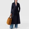 Trench-coat double face à ceinture Trench-coat double face à ceinture