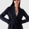 Trench-coat double face à ceinture Trench-coat double face à ceinture
