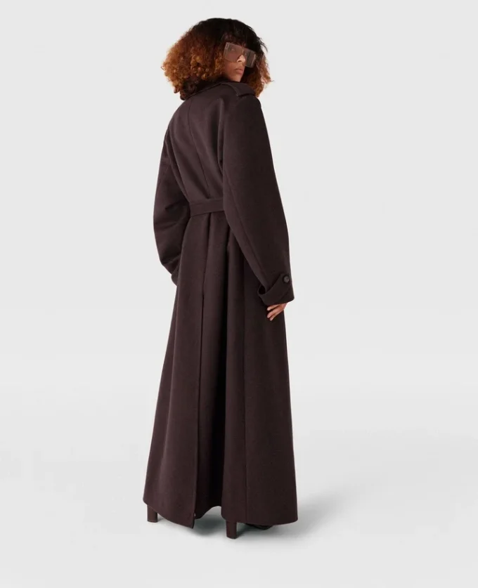 Trench-coat double face à ceinture Trench-coat double face à ceinture