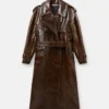 Trench-coat à motif crocodile Trench-coat à motif crocodile