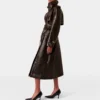 Trench-coat à motif crocodile Trench-coat à motif crocodile