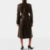 Trench-coat à motif crocodile Trench-coat à motif crocodile