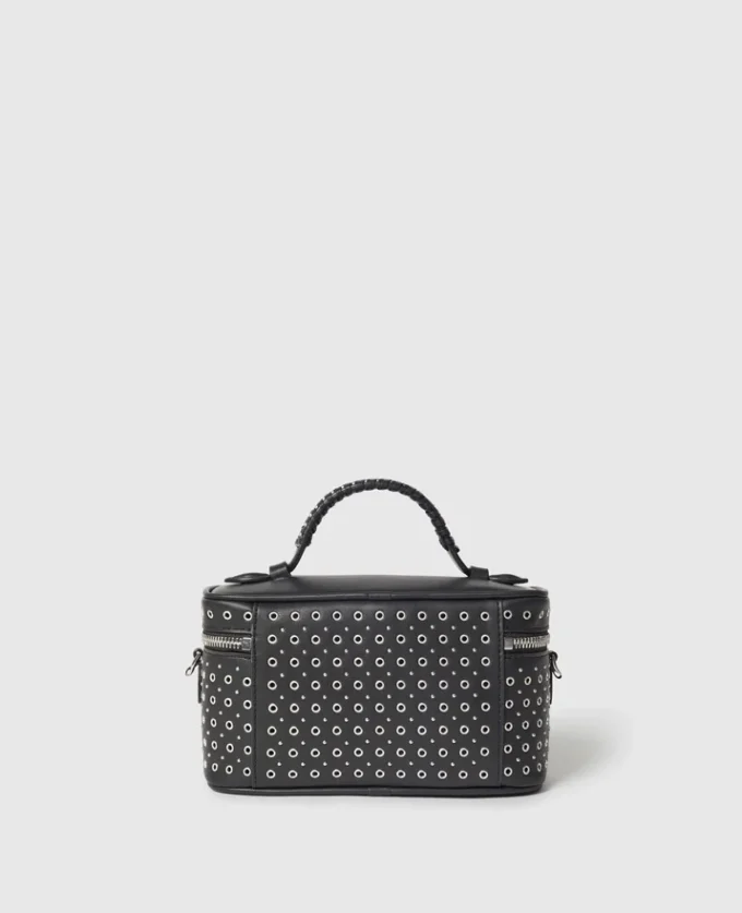 Trousse de maquillage Falabella à œillets Trousse de maquillage Falabella à œillets