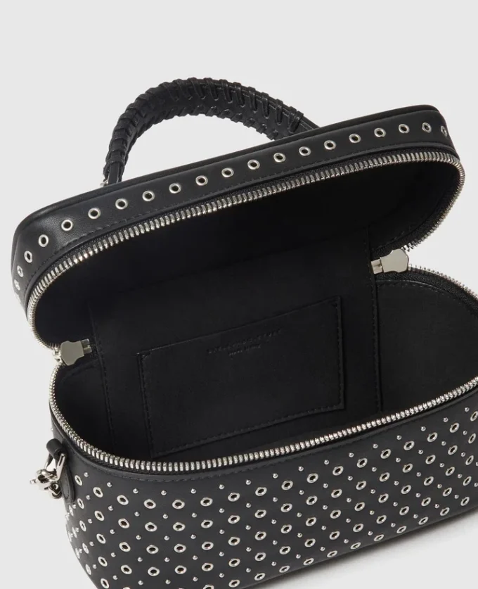 Trousse de maquillage Falabella à œillets Trousse de maquillage Falabella à œillets