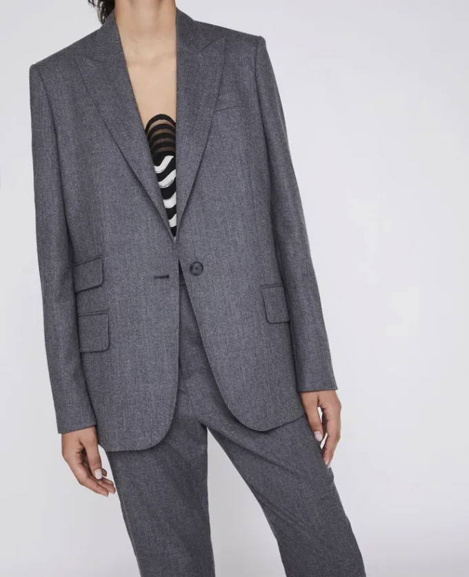 Veste ajustée à cloche