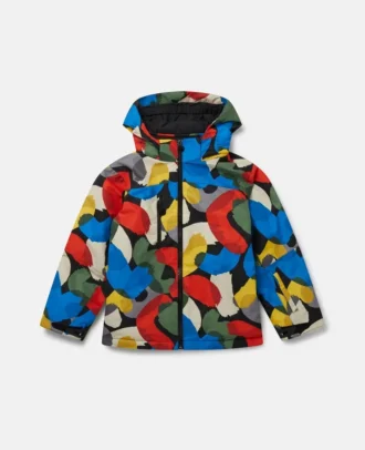 Veste à capuche imprimée Colour Pop Smudge