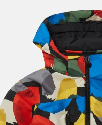 Veste à capuche imprimée Colour Pop Smudge