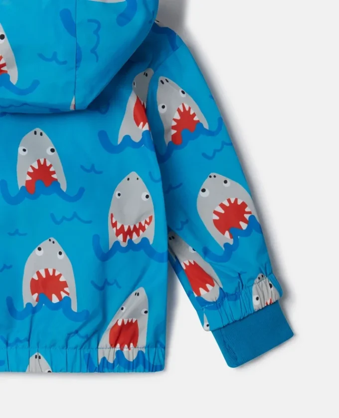 Veste à capuche imprimée requins Veste à capuche imprimée requins